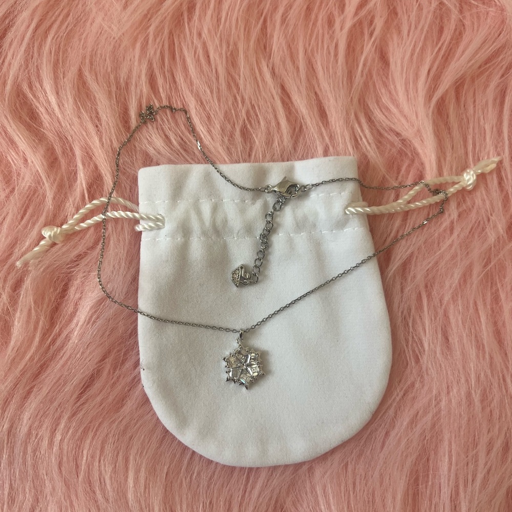 Swarovski Snowflake Pendant Necklace